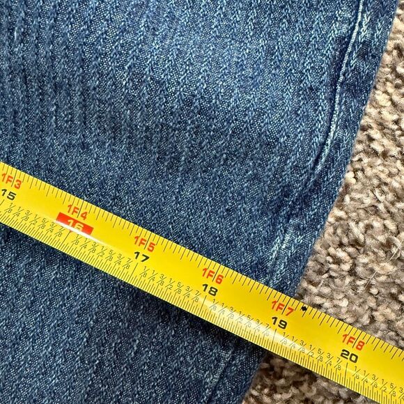 Padduck’s Jetsetter Stripe Jeans Denim 28” Blue Straight Tapered Slim - Picture 6 of 7